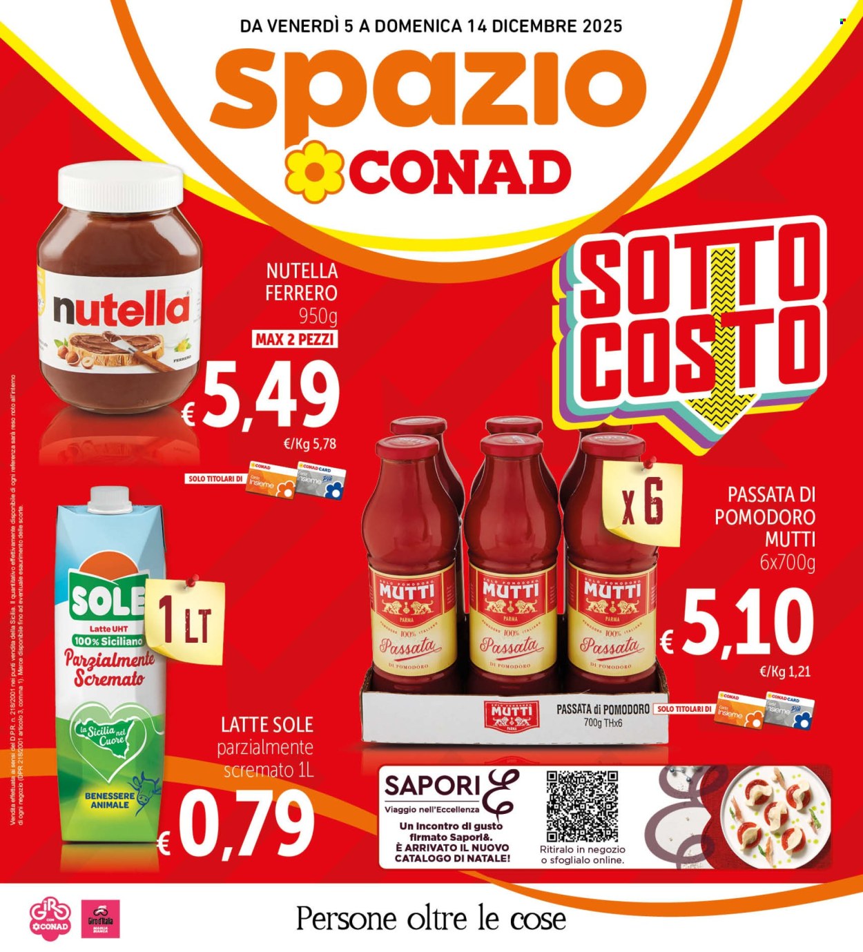 Volantino Spazio Conad - 5/12/2025 - 14/12/2025. Pagina 1