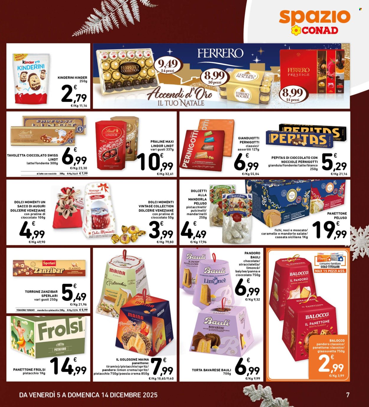 Volantino Spazio Conad - 5/12/2025 - 14/12/2025. Pagina 7