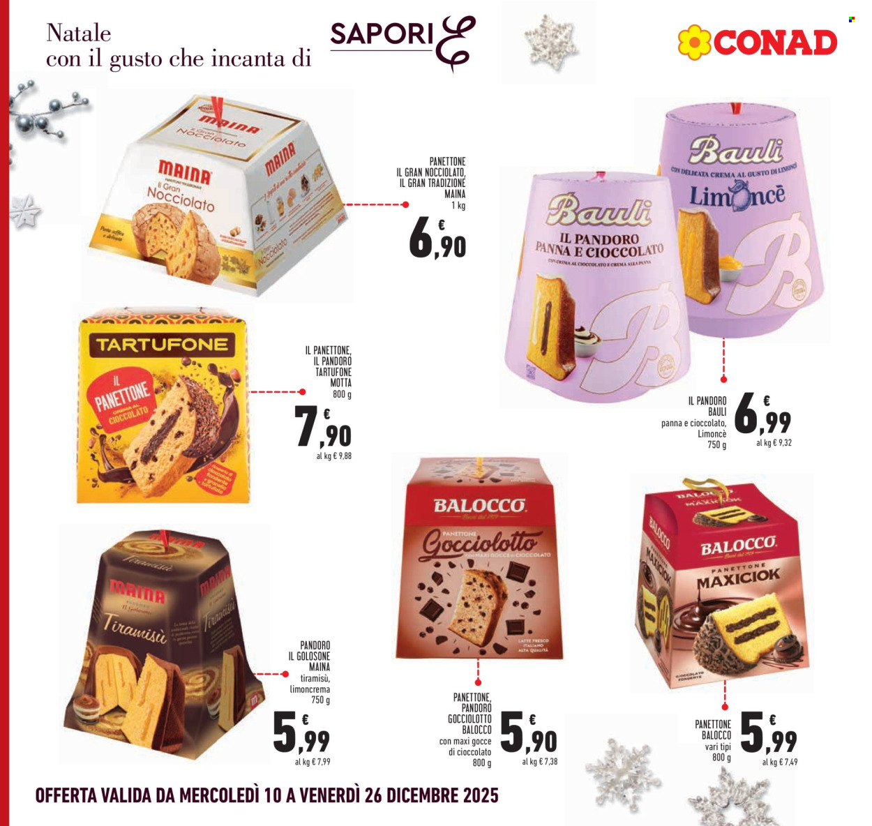 Volantino Conad - 10/12/2025 - 26/12/2025. Pagina 2