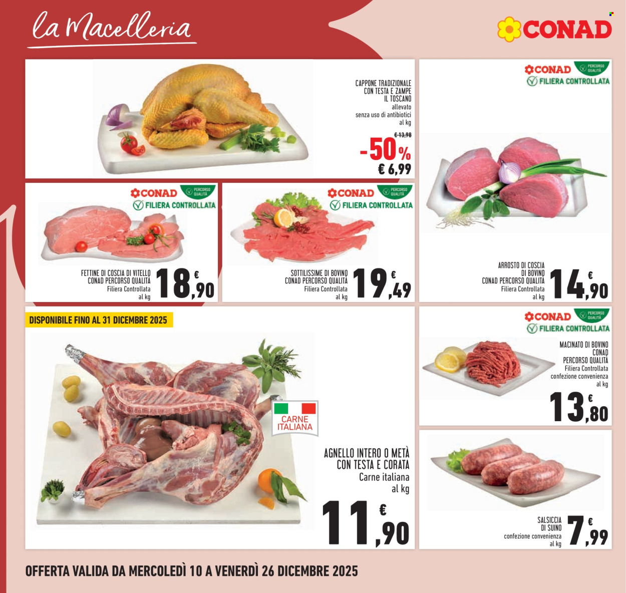 Volantino Conad - 10/12/2025 - 26/12/2025. Pagina 12