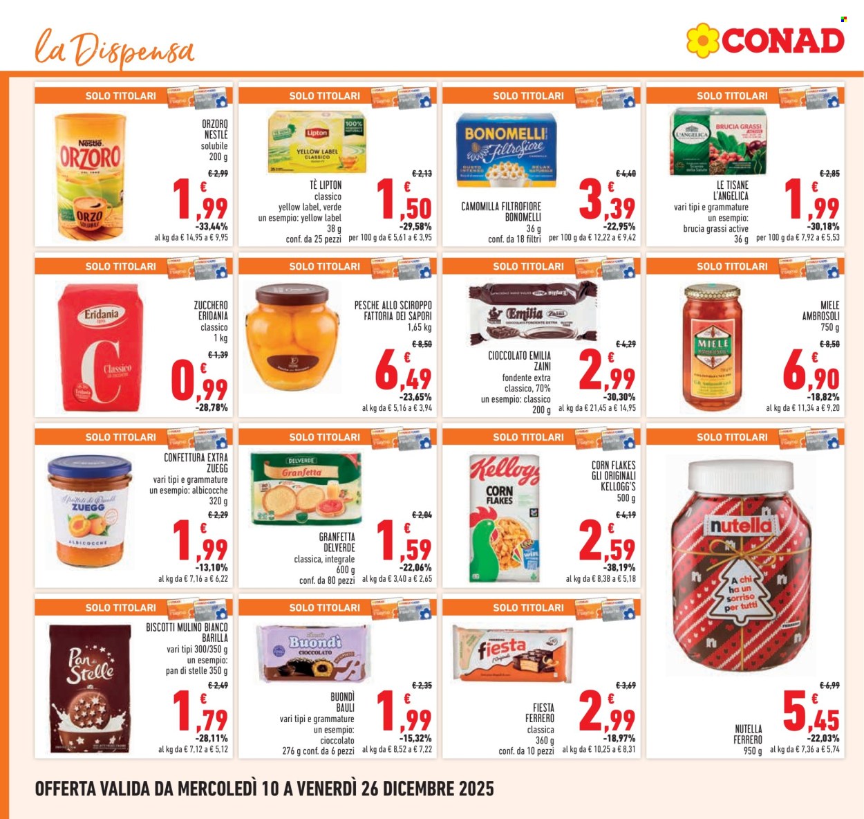 Volantino Conad - 10/12/2025 - 26/12/2025. Pagina 24