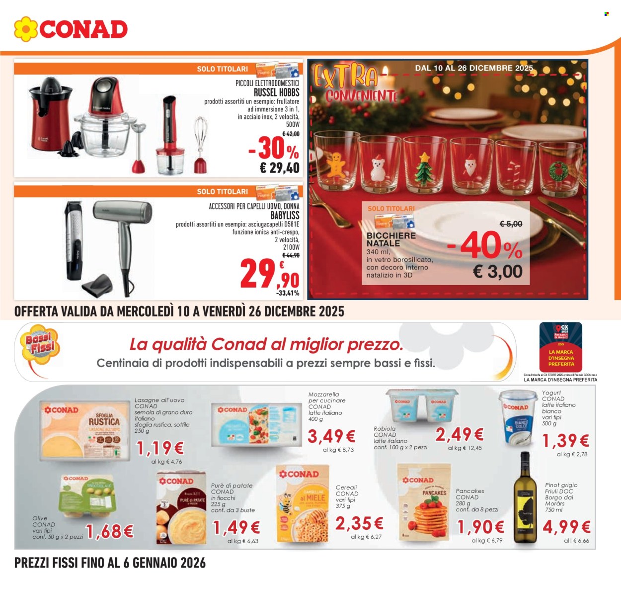Volantino Conad - 10/12/2025 - 26/12/2025. Pagina 29