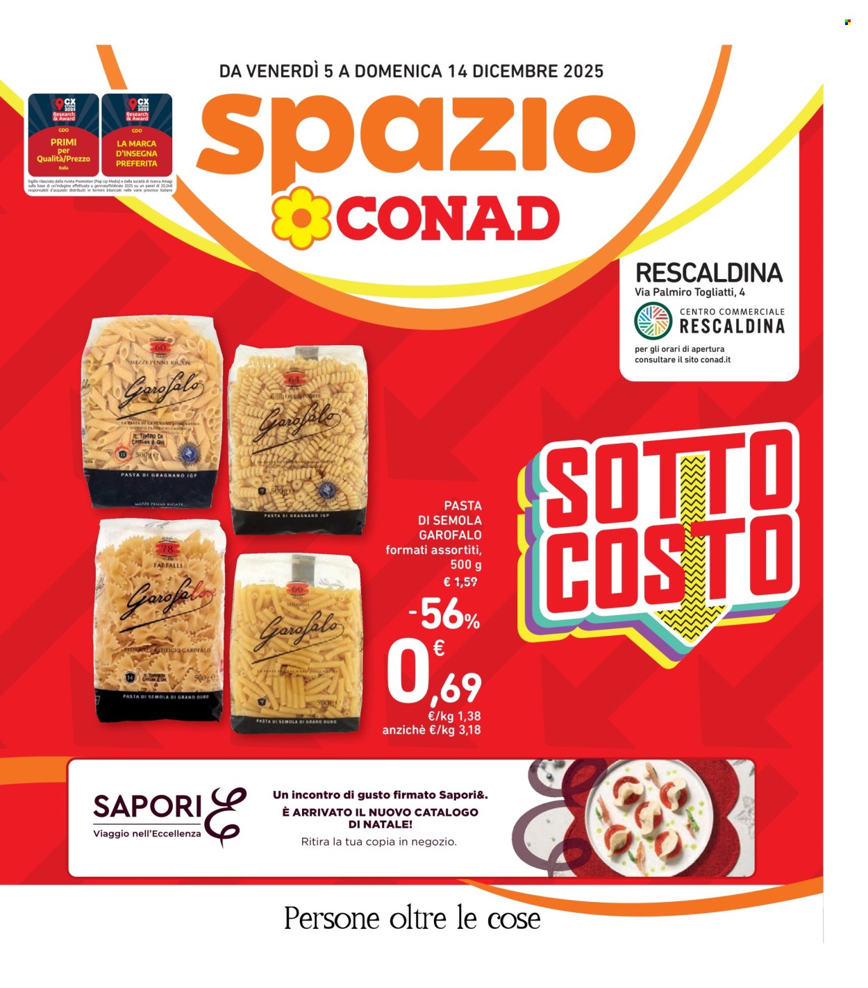 Volantino Spazio Conad - 5/12/2025 - 14/12/2025. Pagina 1