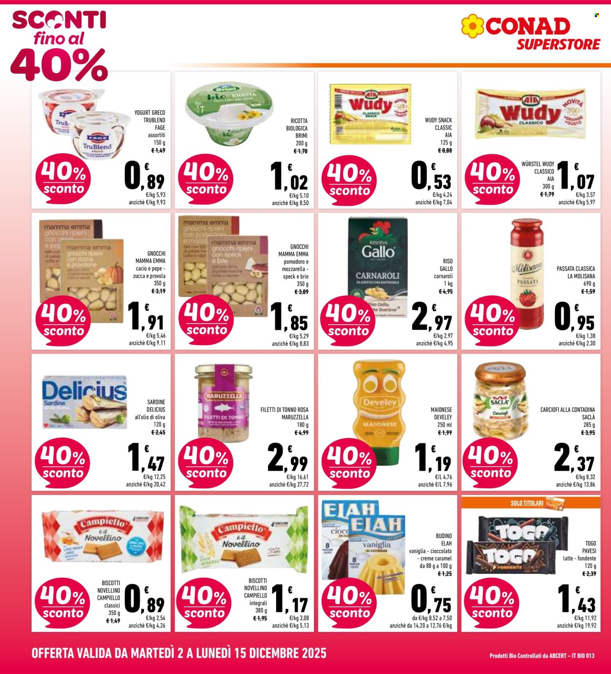 Volantino Conad Superstore - 2/12/2025 - 15/12/2025. Pagina 2