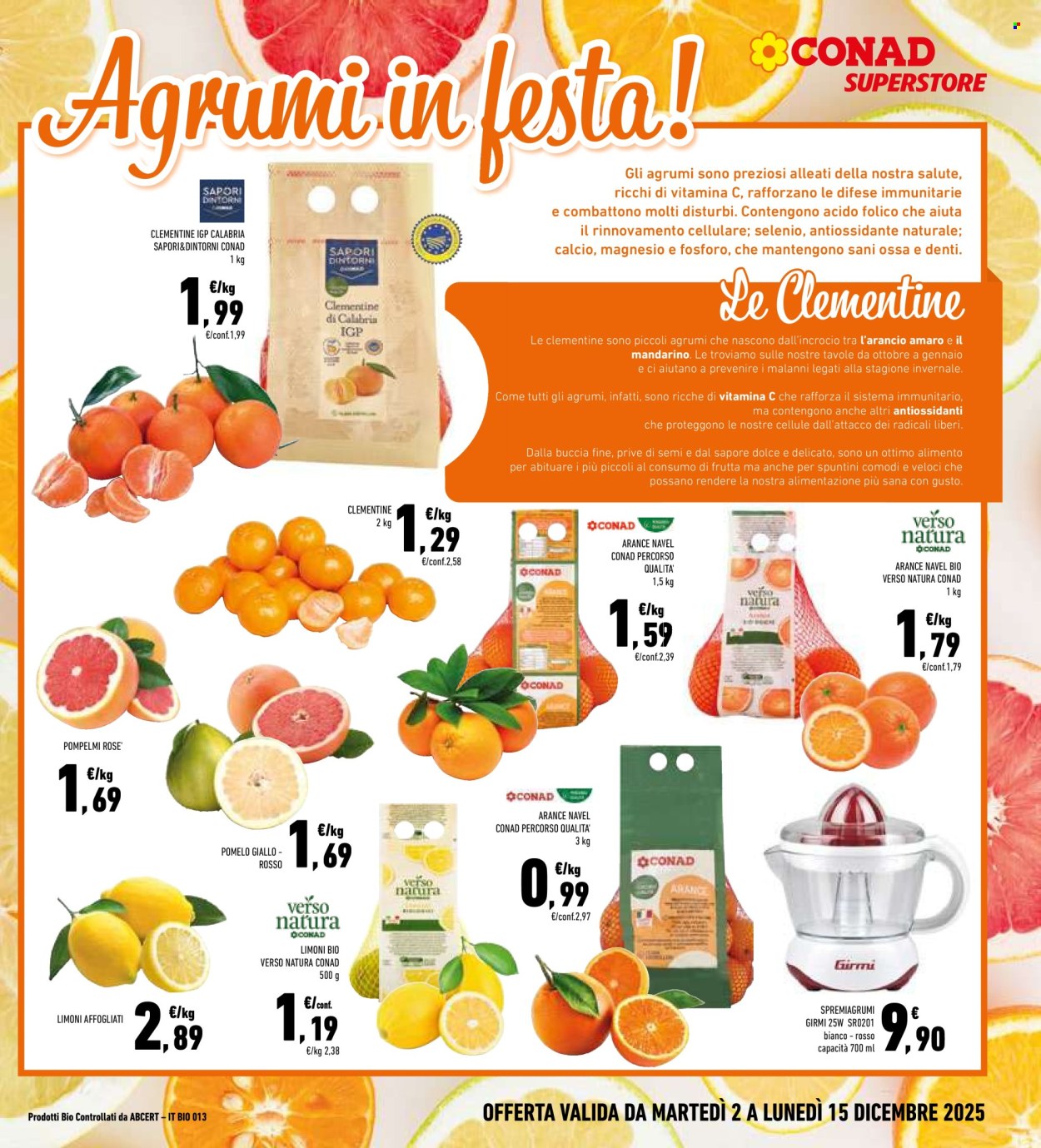 Volantino Conad Superstore - 2/12/2025 - 15/12/2025. Pagina 5