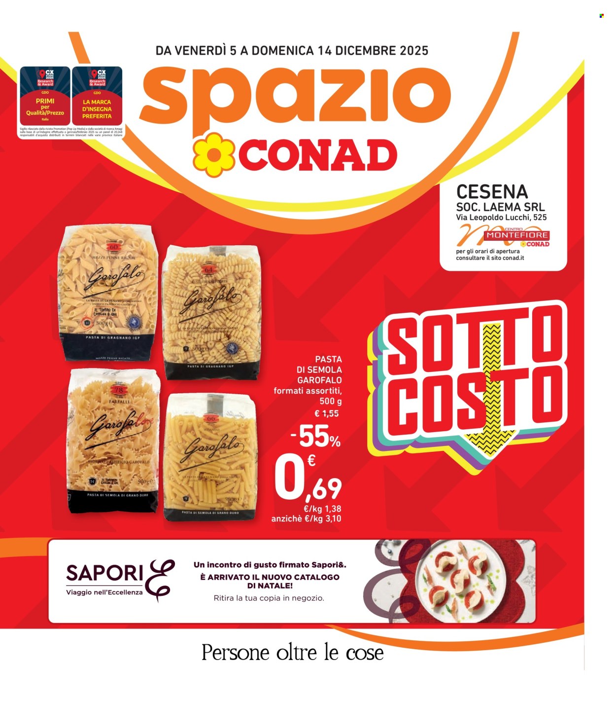 Volantino Spazio Conad - 5/12/2025 - 14/12/2025. Pagina 1