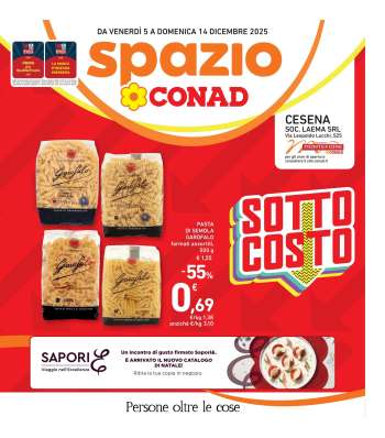 Volantino Spazio Conad - 5/12/2025 - 14/12/2025.