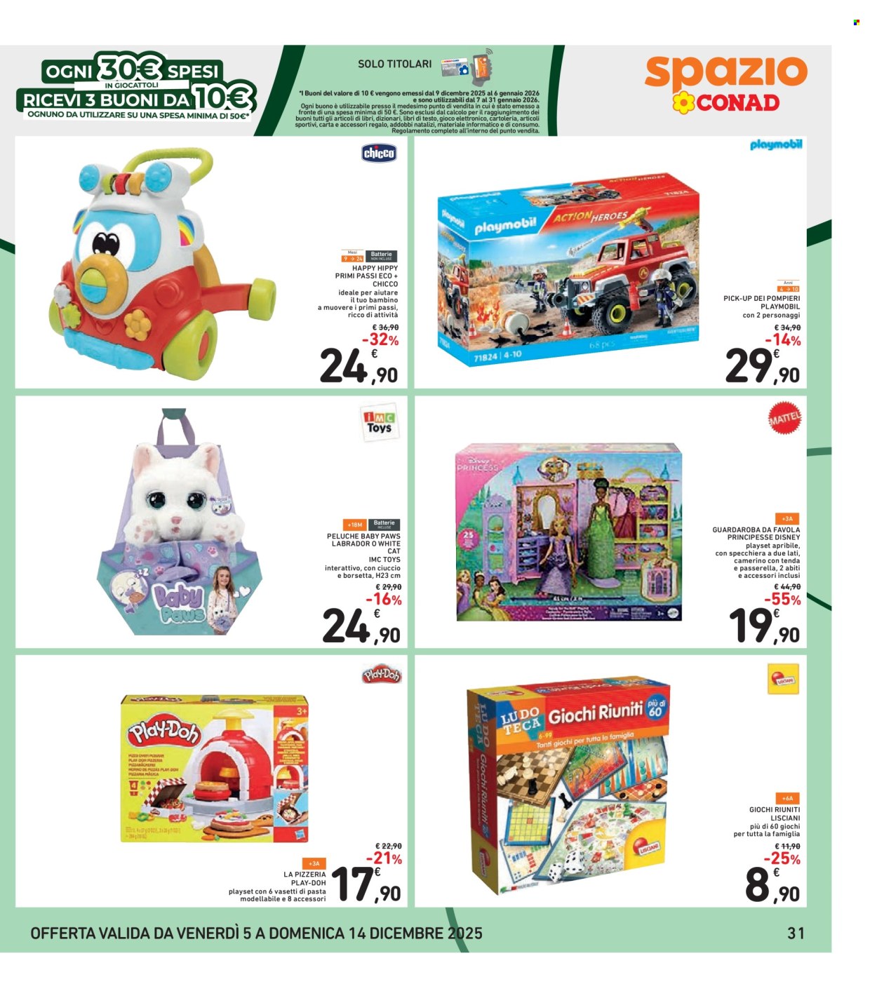 Volantino Spazio Conad - 5/12/2025 - 14/12/2025. Pagina 31