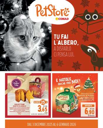 Volantino Pet Store Conad - 3/12/2025 - 6/1/2026.