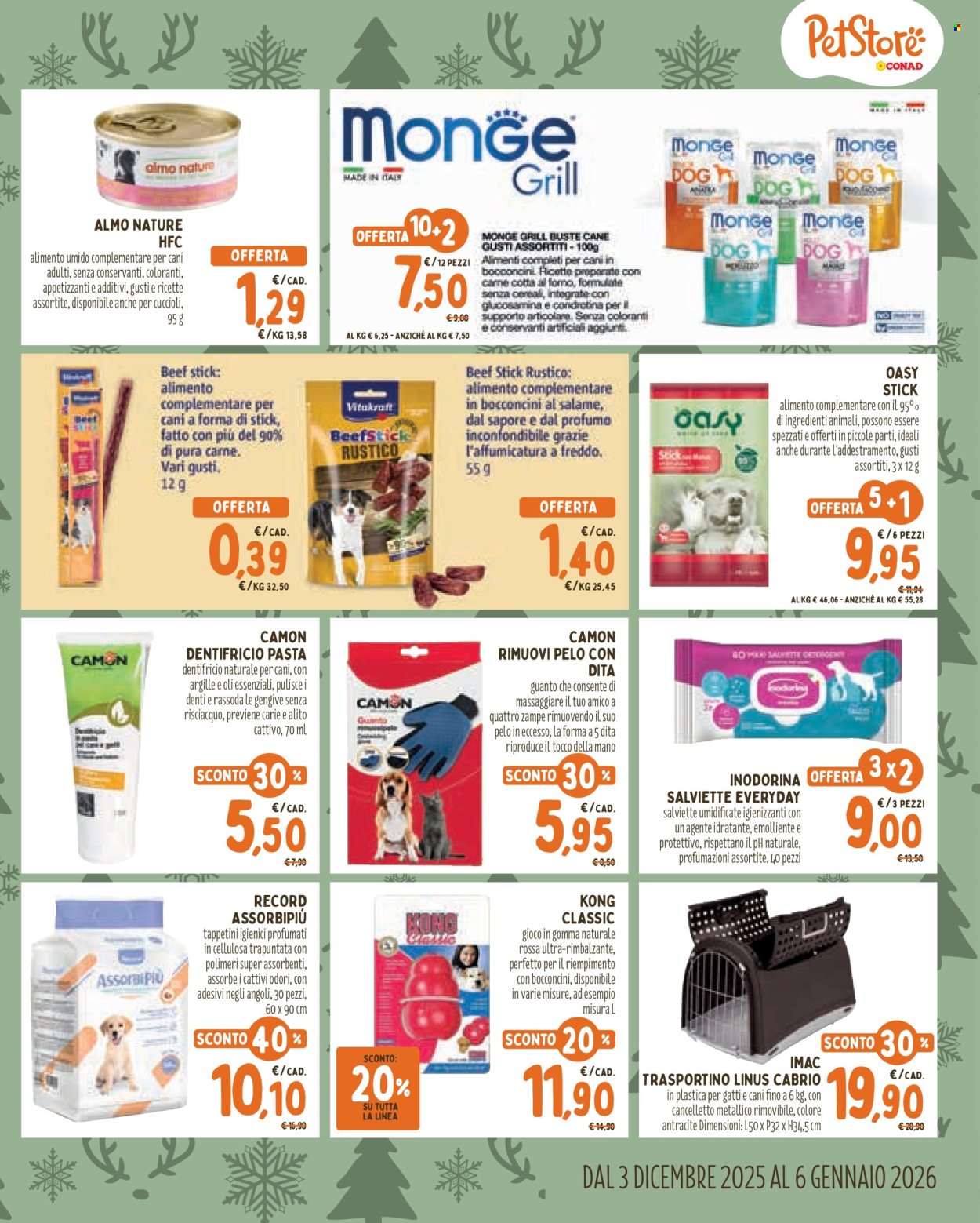 Volantino Pet Store Conad - 3/12/2025 - 6/1/2026. Pagina 3