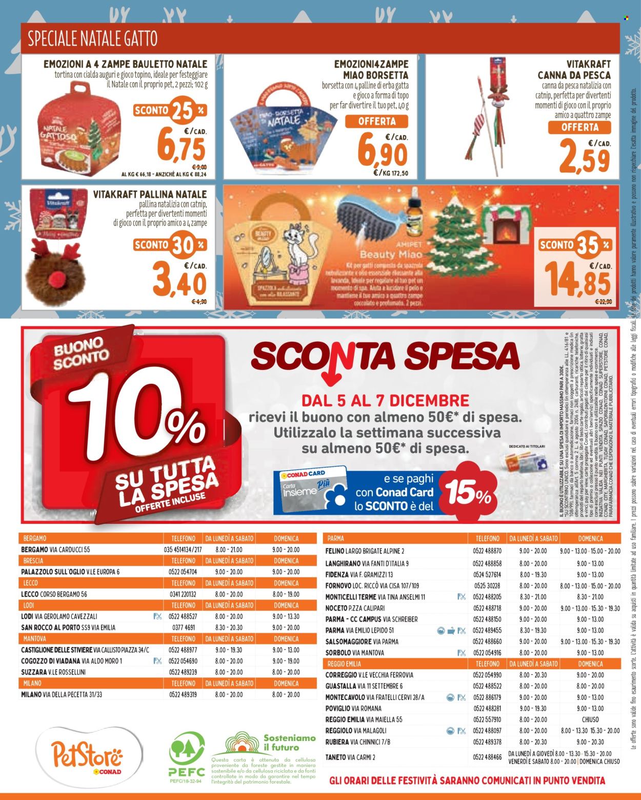 Volantino Pet Store Conad - 3/12/2025 - 6/1/2026. Pagina 8