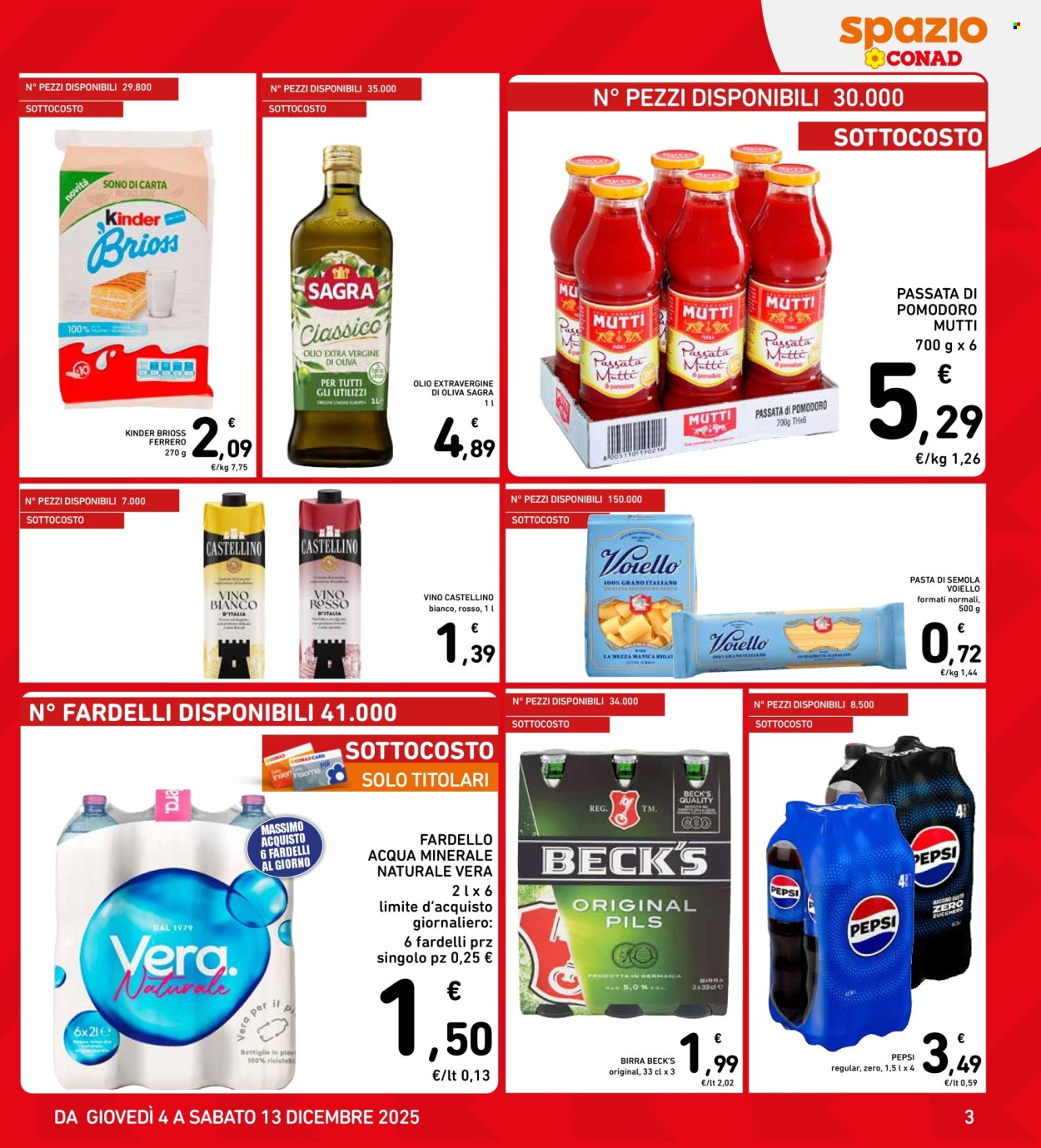 Volantino Spazio Conad - 4/12/2025 - 13/12/2025. Pagina 3