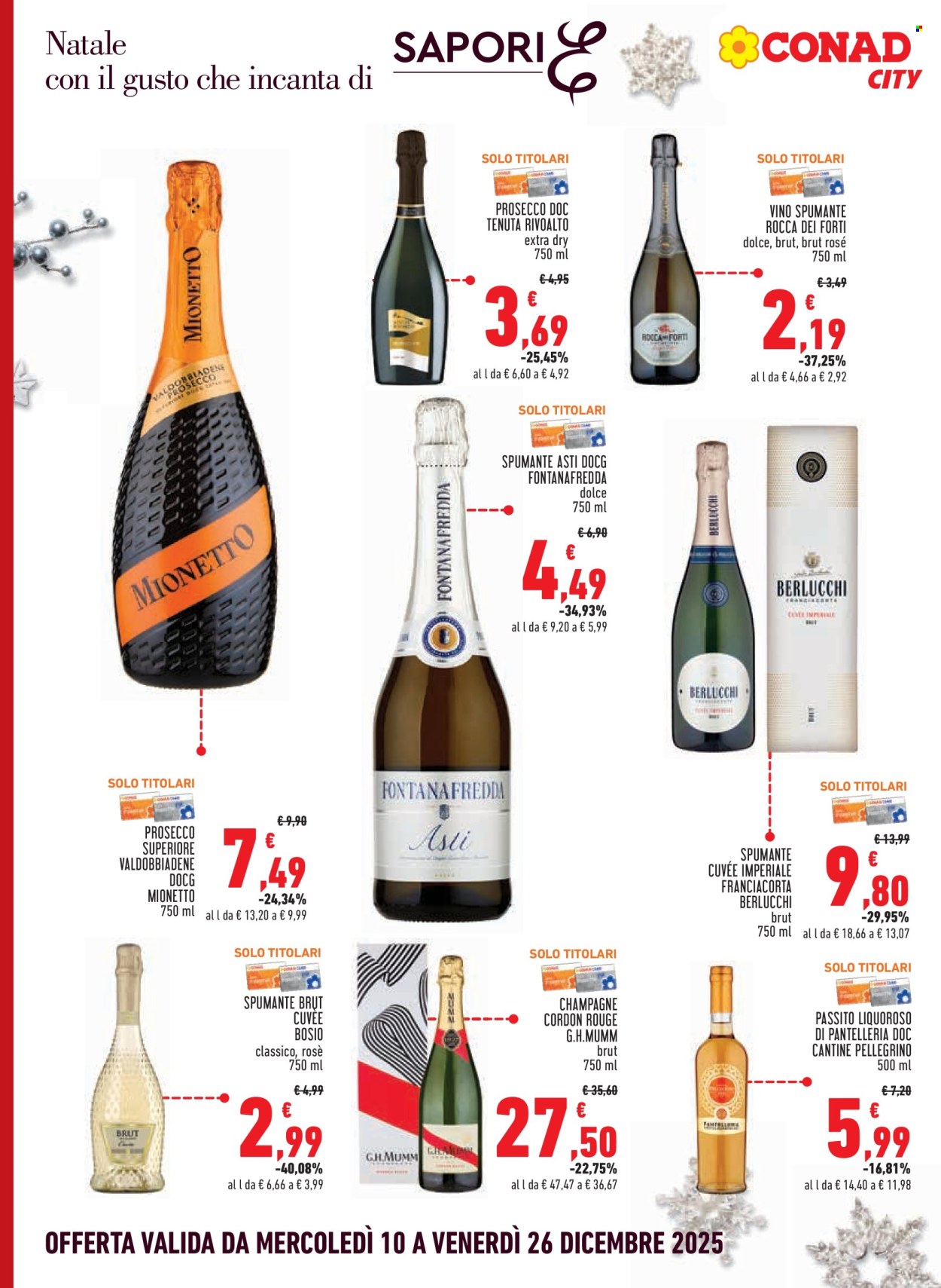 Volantino Conad - 10/12/2025 - 26/12/2025. Pagina 4