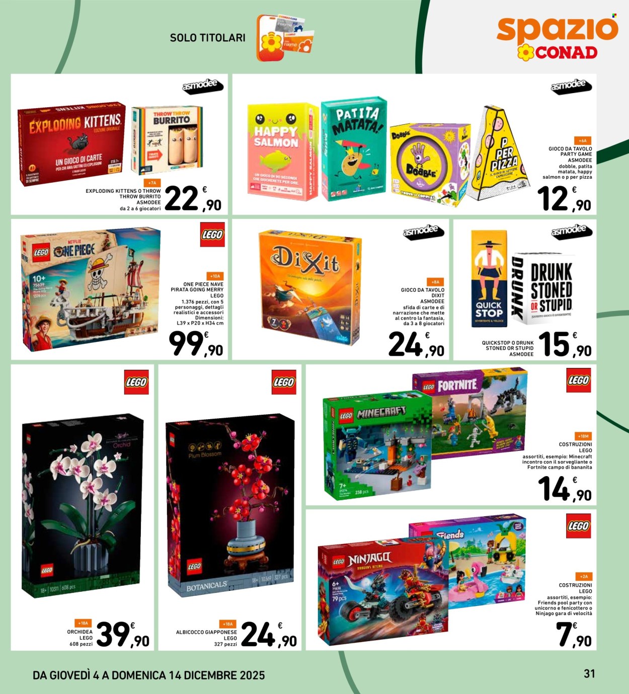 Volantino Spazio Conad - 4/12/2025 - 13/12/2025. Pagina 31