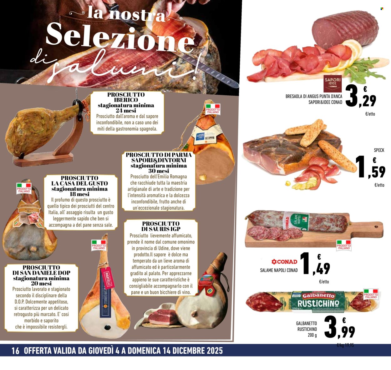 Volantino Conad Superstore - 4/12/2025 - 14/12/2025. Pagina 16