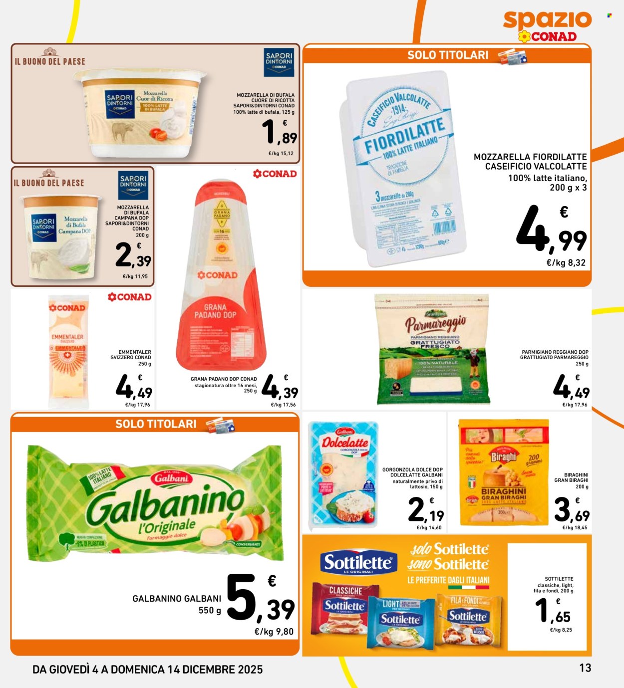 Volantino Spazio Conad - 4/12/2025 - 13/12/2025. Pagina 13