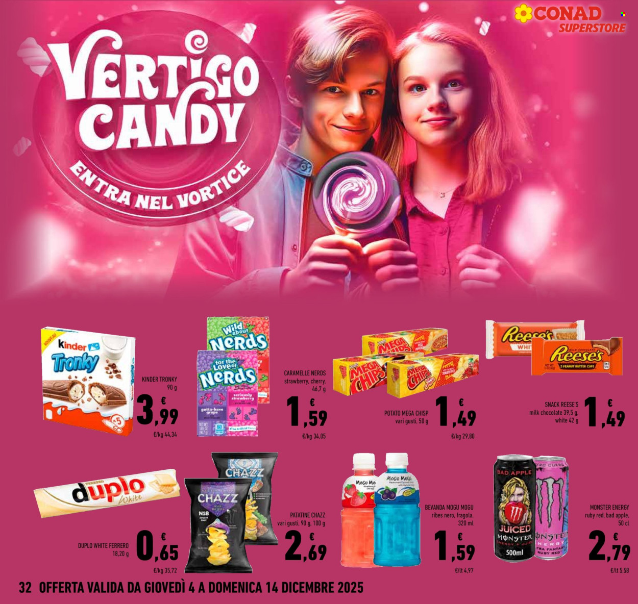 Volantino Conad Superstore - 4/12/2025 - 14/12/2025. Pagina 32