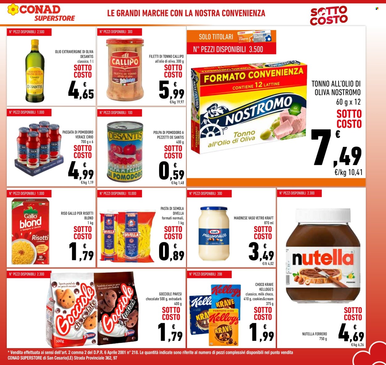 Volantino Conad Superstore - 4/12/2025 - 14/12/2025. Pagina 41