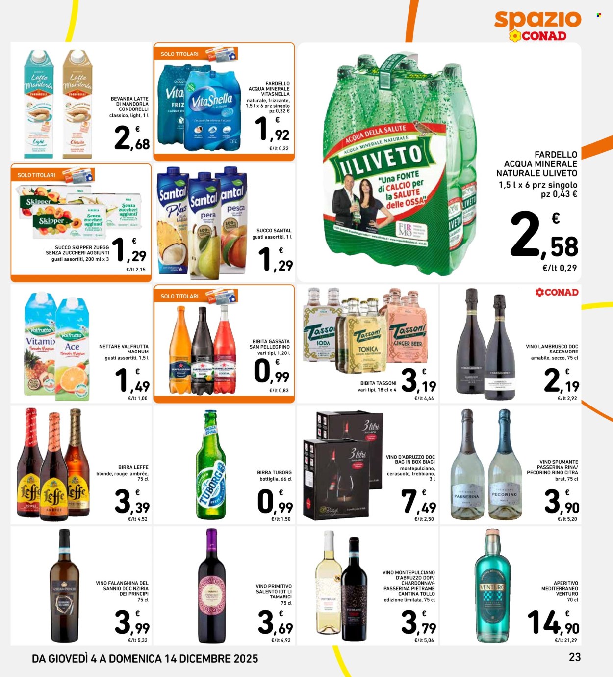 Volantino Spazio Conad - 4/12/2025 - 13/12/2025. Pagina 23