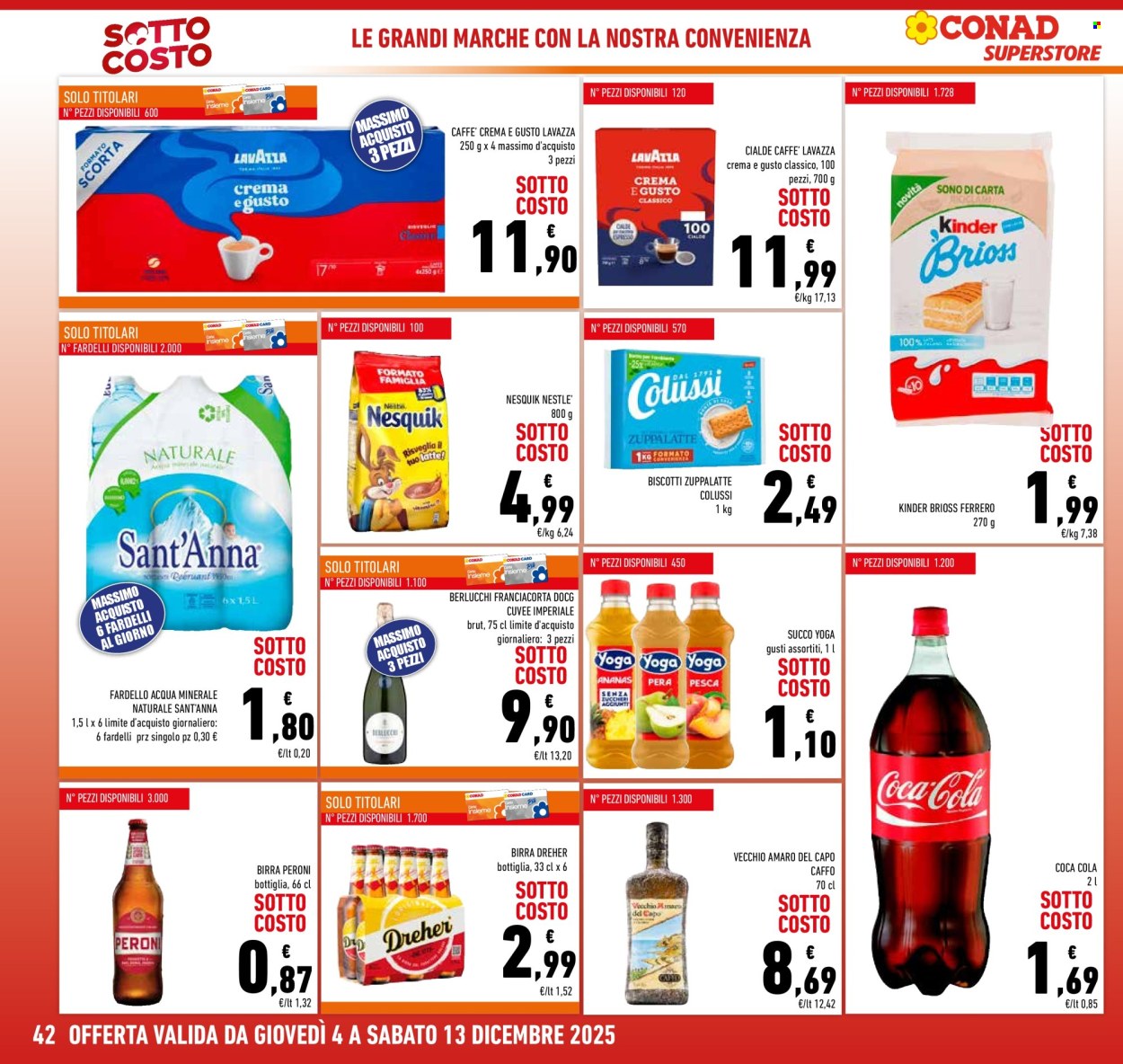 Volantino Conad Superstore - 4/12/2025 - 14/12/2025. Pagina 42