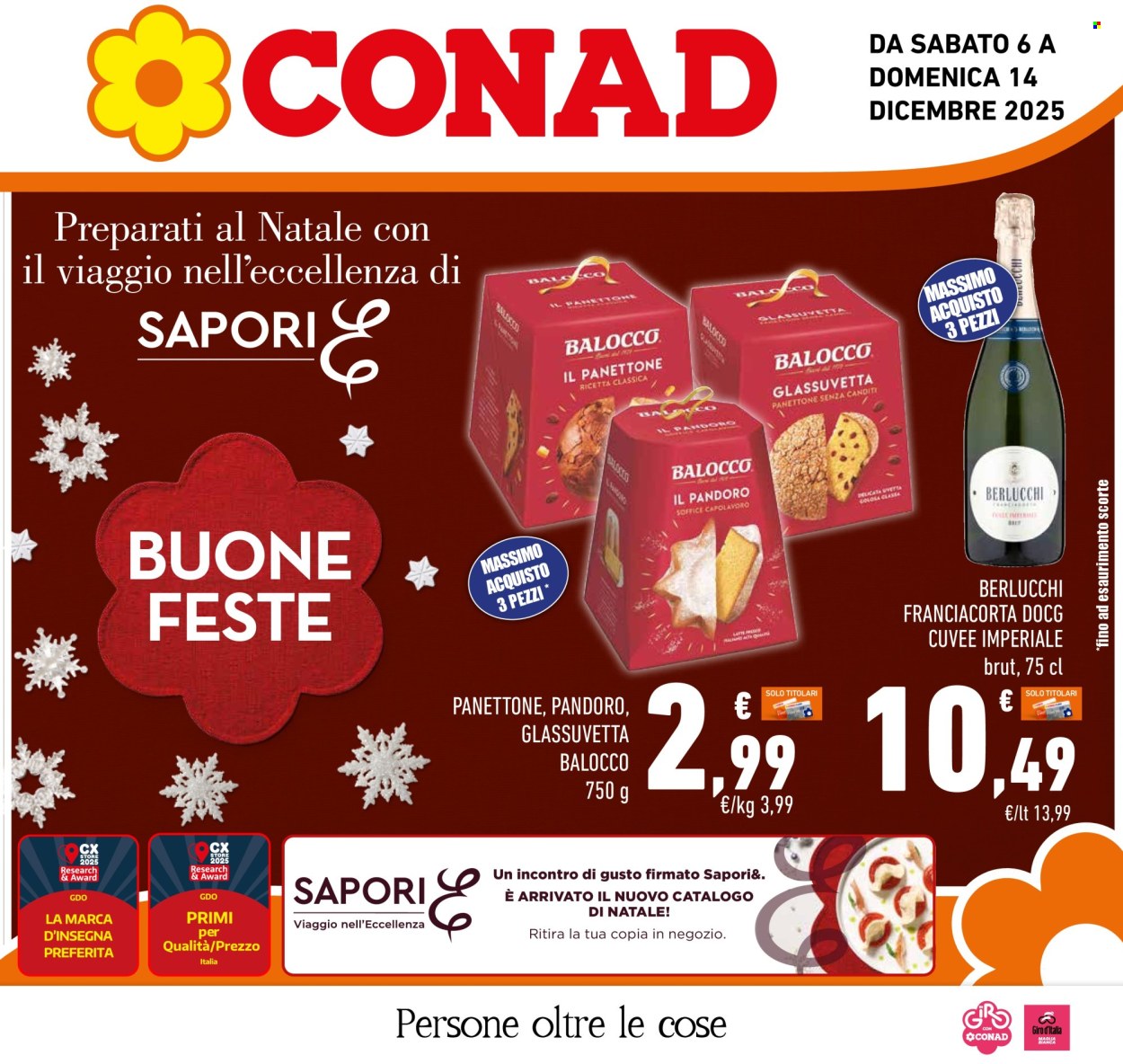 Volantino Conad - 6/12/2025 - 14/12/2025. Pagina 1
