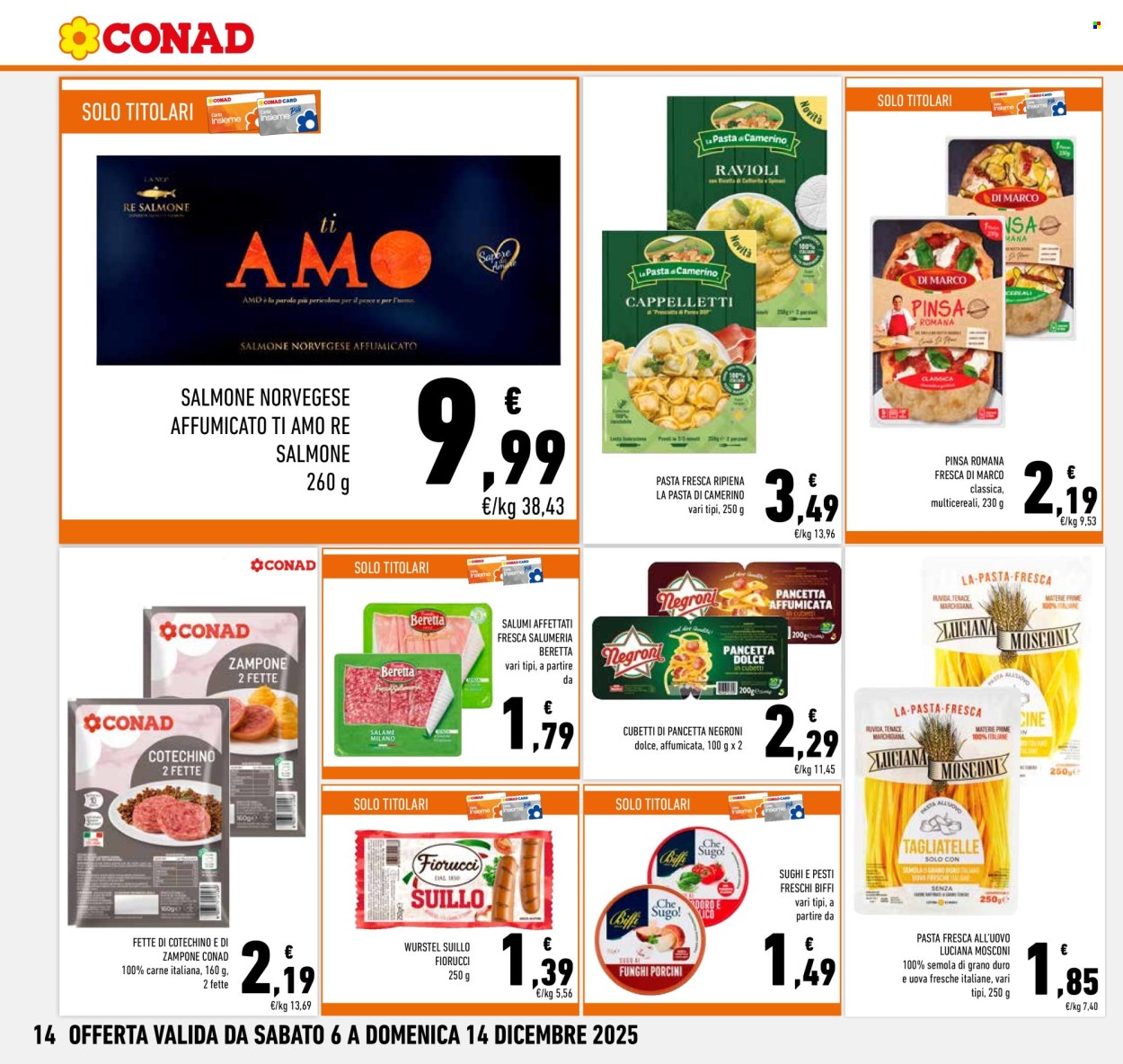 Volantino Conad - 6/12/2025 - 14/12/2025. Pagina 14
