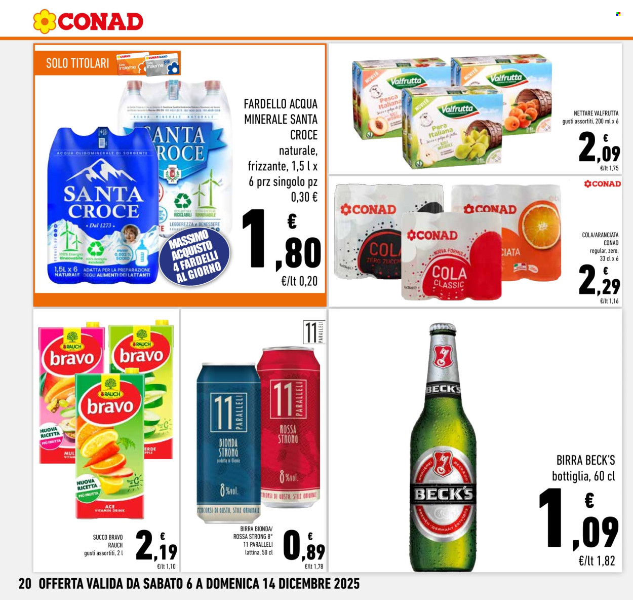 Volantino Conad - 6/12/2025 - 14/12/2025. Pagina 20