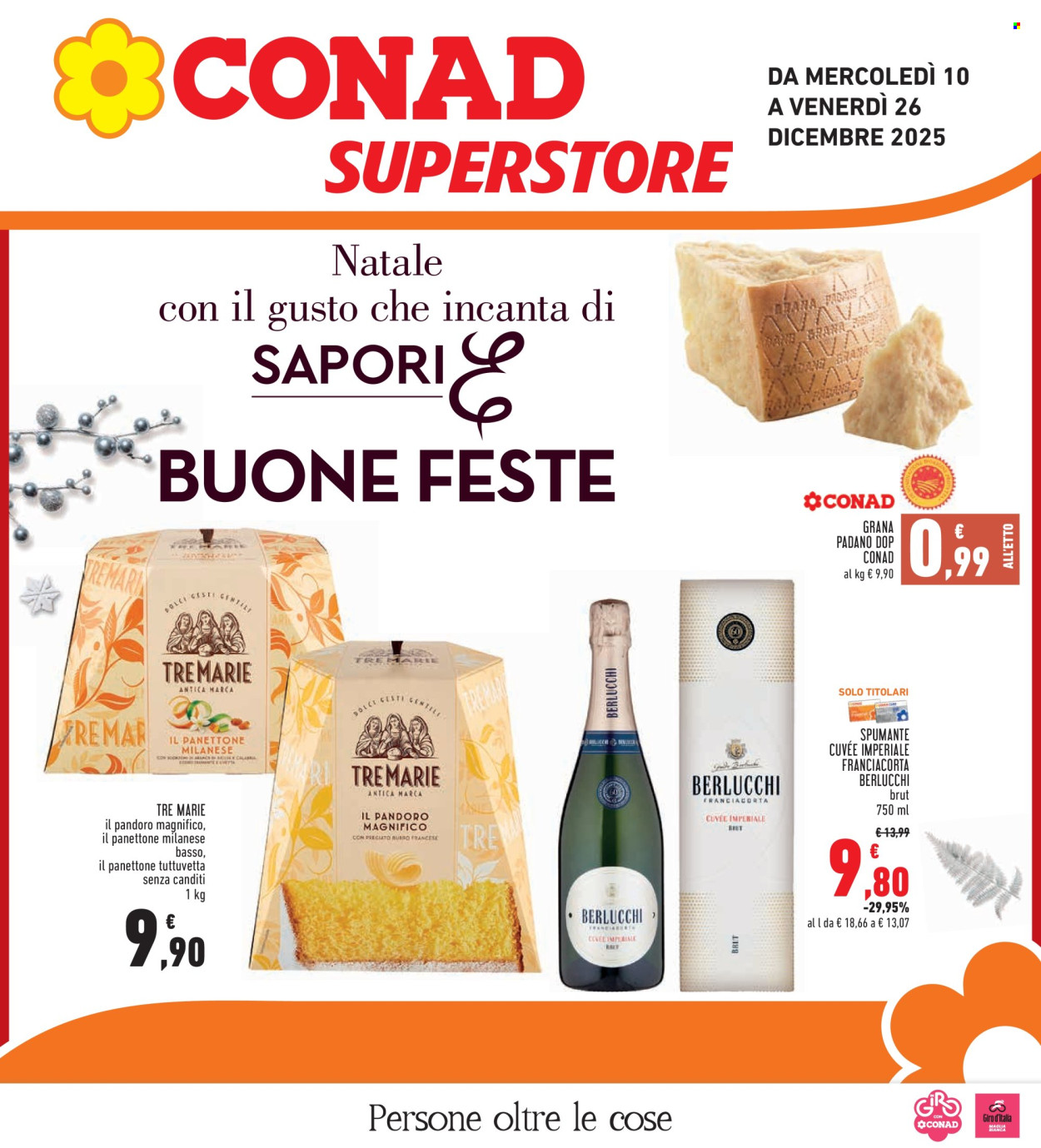 Volantino Conad - 10/12/2025 - 26/12/2025. Pagina 1