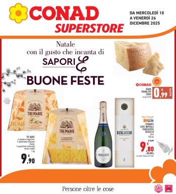 Volantino Conad - 10/12/2025 - 26/12/2025.