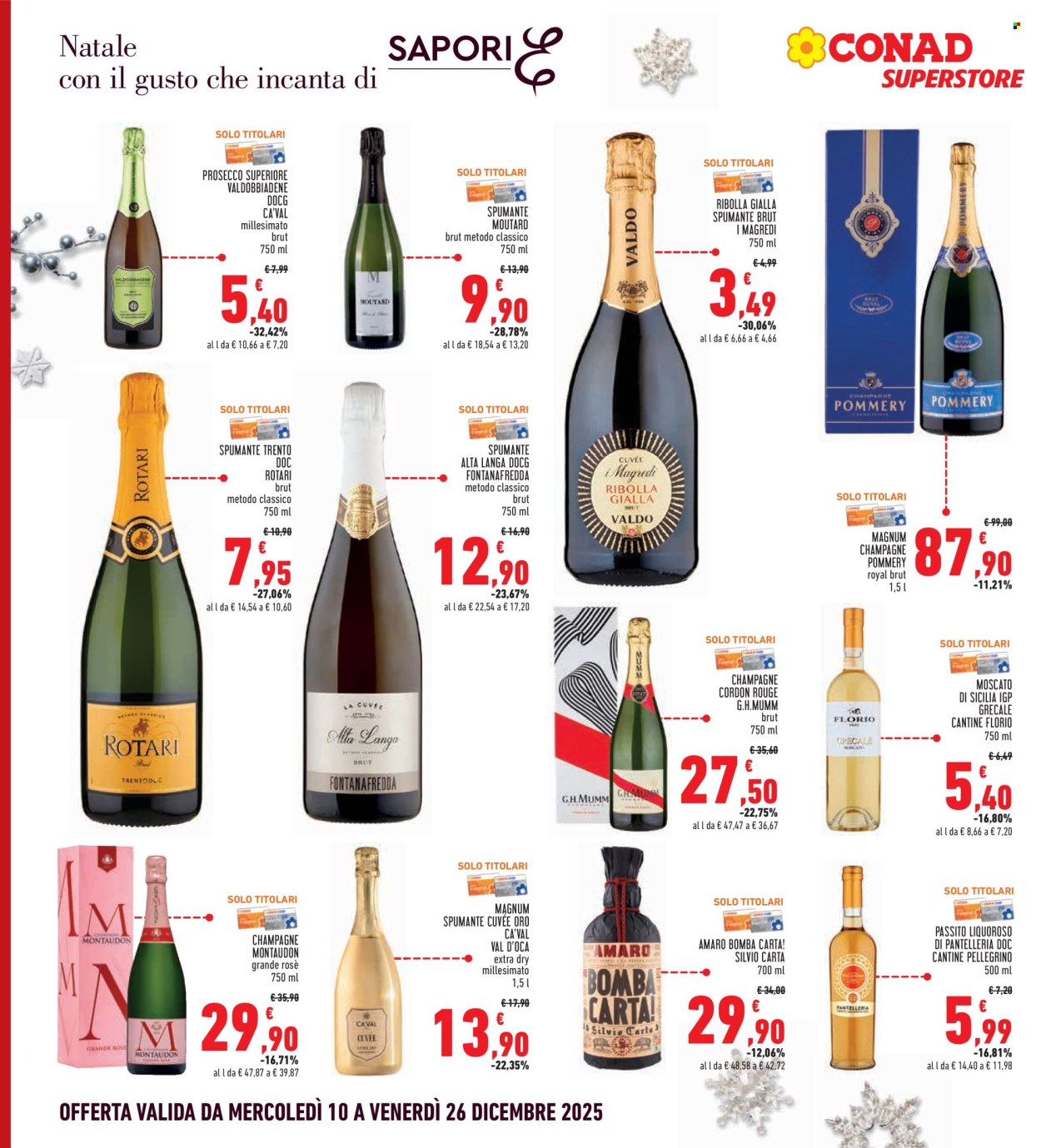Volantino Conad - 10/12/2025 - 26/12/2025. Pagina 6
