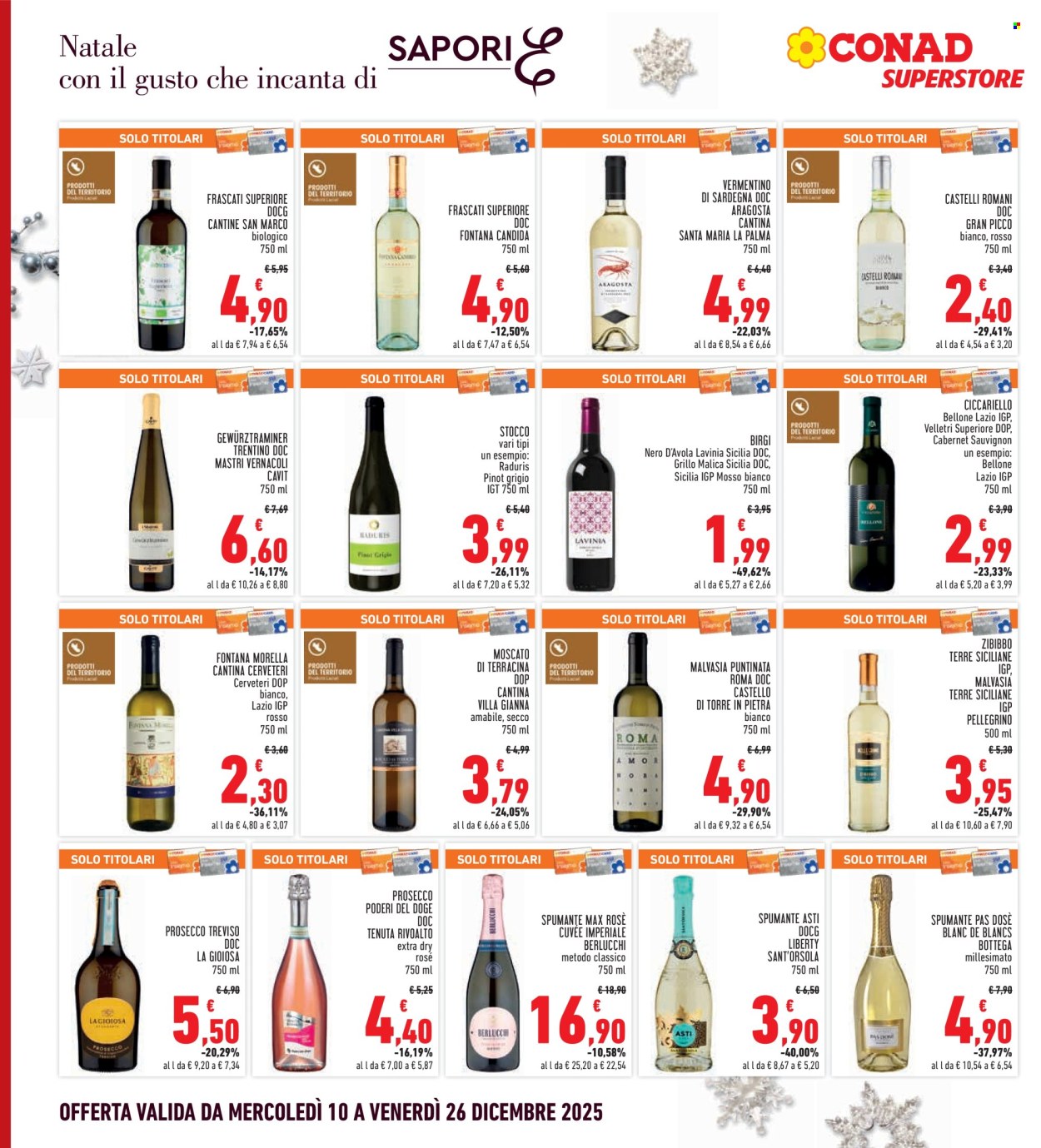 Volantino Conad - 10/12/2025 - 26/12/2025. Pagina 8