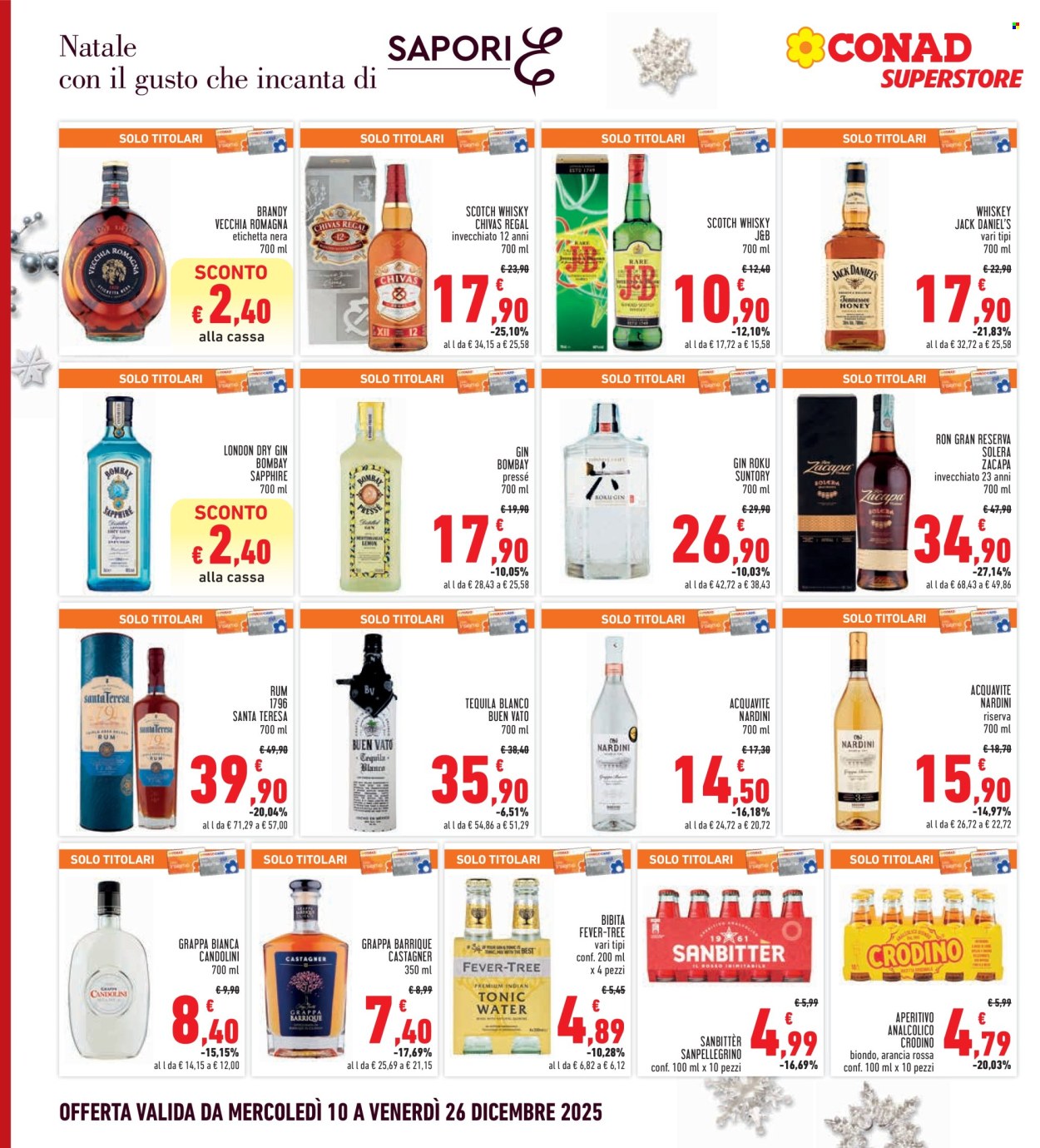 Volantino Conad - 10/12/2025 - 26/12/2025. Pagina 10