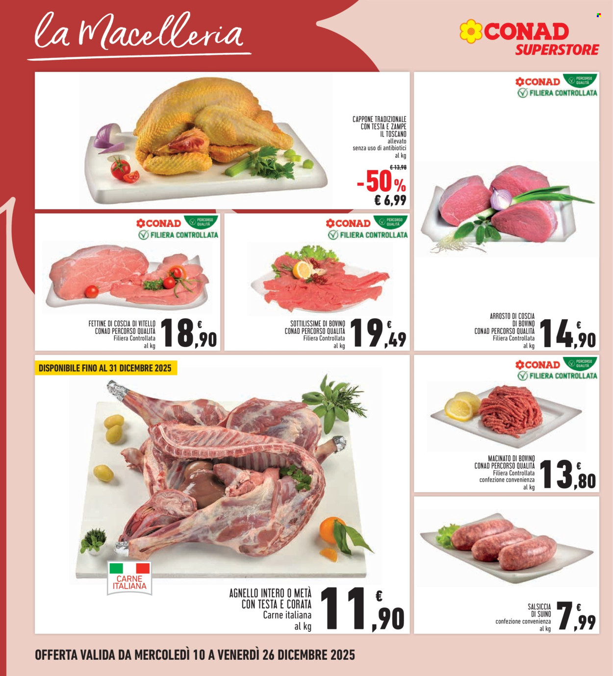 Volantino Conad - 10/12/2025 - 26/12/2025. Pagina 16