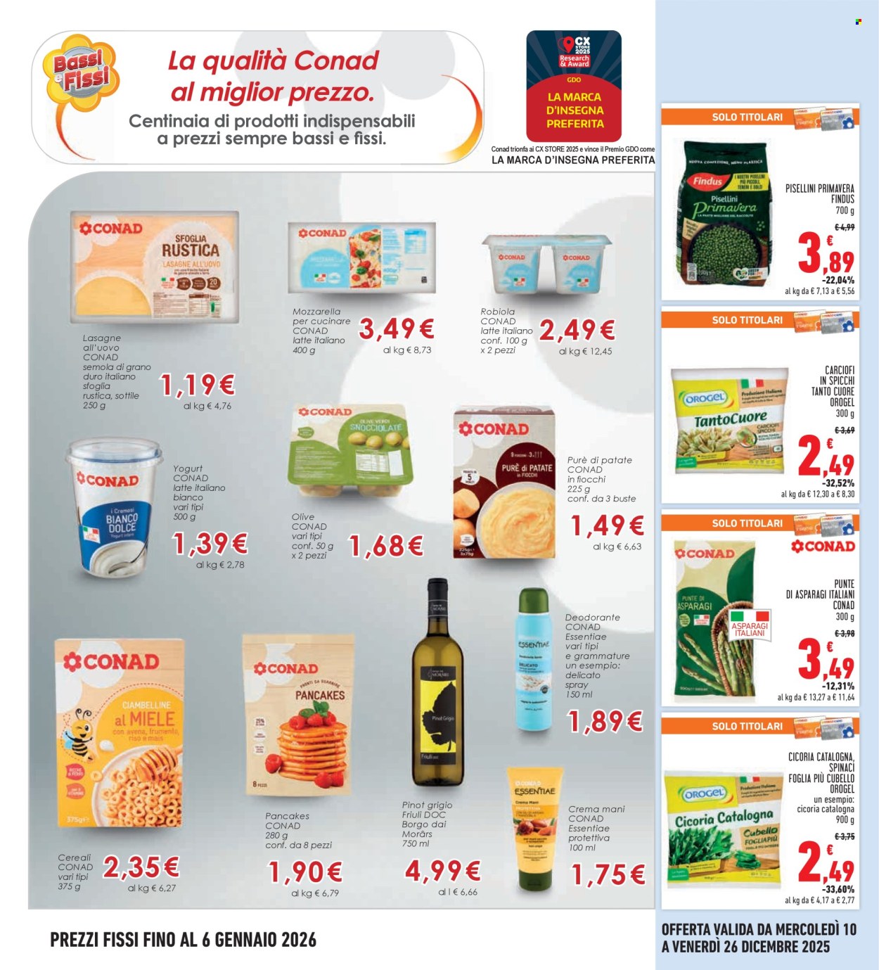 Volantino Conad - 10/12/2025 - 26/12/2025. Pagina 22