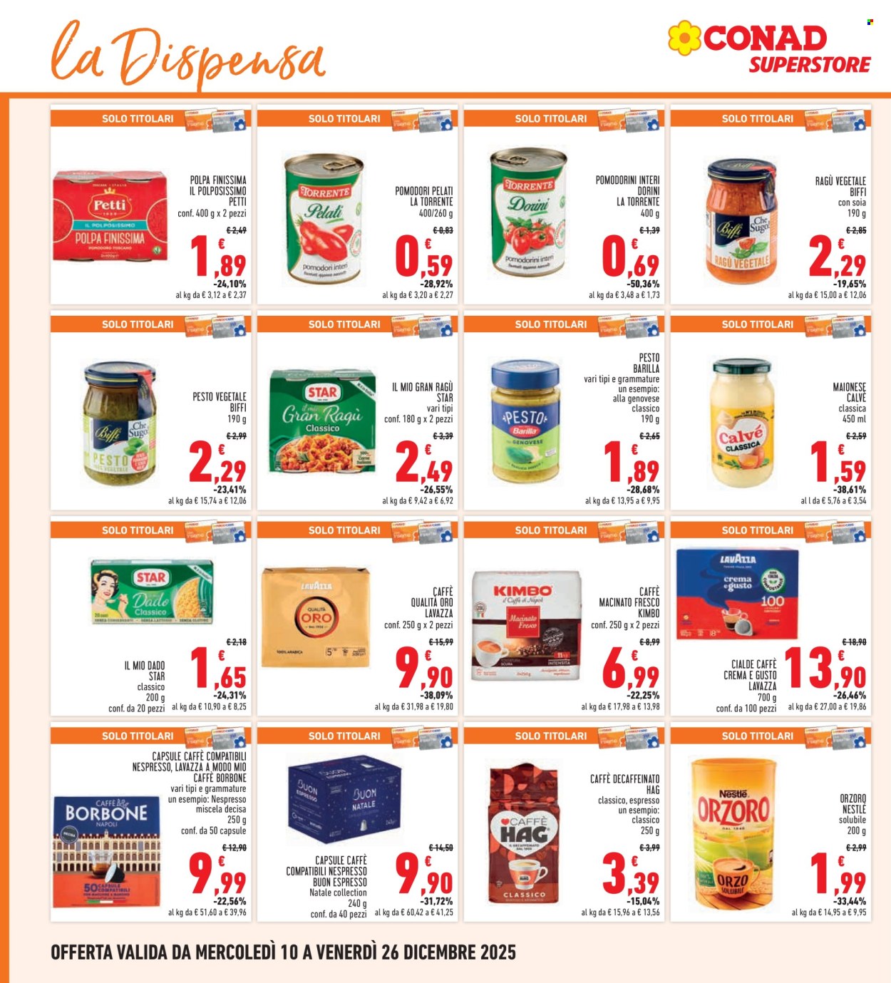 Volantino Conad - 10/12/2025 - 26/12/2025. Pagina 26