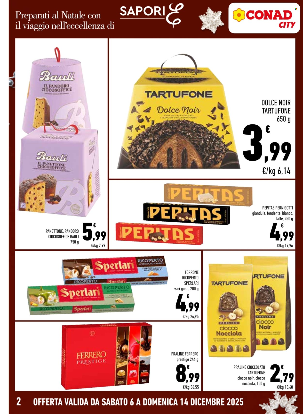 Volantino Conad City - 6/12/2025 - 14/12/2025. Pagina 2