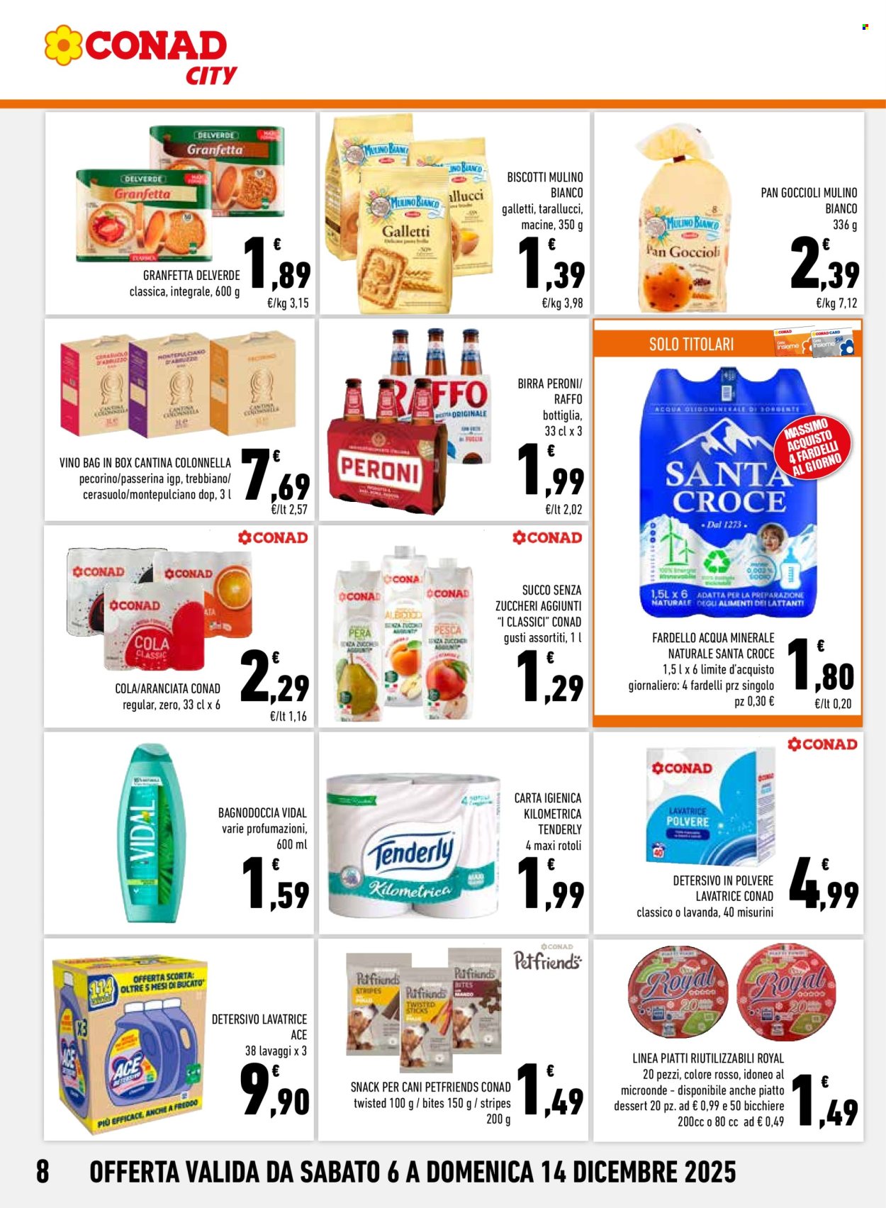 Volantino Conad City - 6/12/2025 - 14/12/2025. Pagina 8