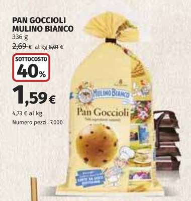 Pan Goccioli Mulino Bianco