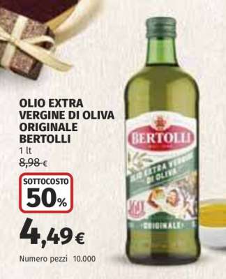 OLIO EXTRA VERGINE DI OLIVA ORIGINALE BERTOLLI