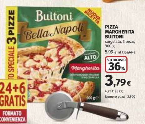 PIZZA MARGHERITA BUITONI