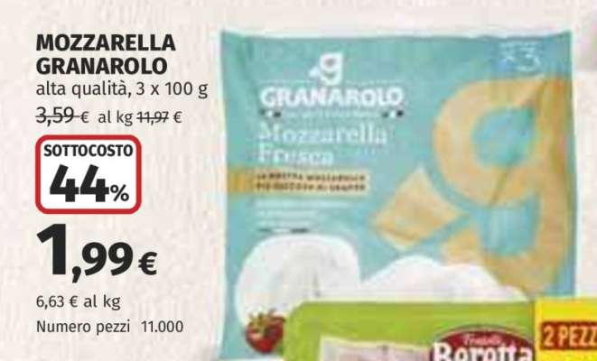 MOZZARELLA GRANAROLO