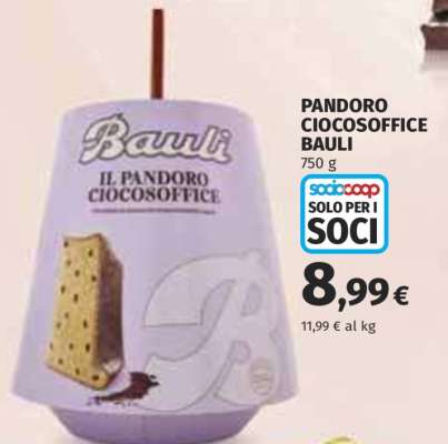 Pandoro CiocoSoffice Bauli