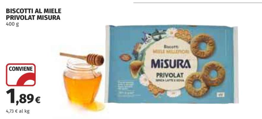 Biscotti al miele Privolat MISURA