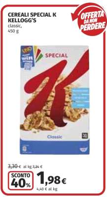 Cereali Special K Kellogg's