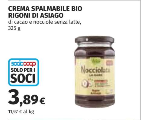 Crema Spalmabile Bio Rigoni di Asiago