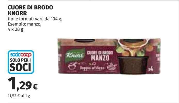 CUORE DI BRODO KNORR