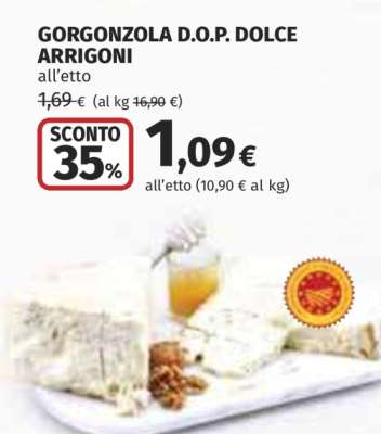 Gorgonzola D.O.P. Dolce Arrigoni