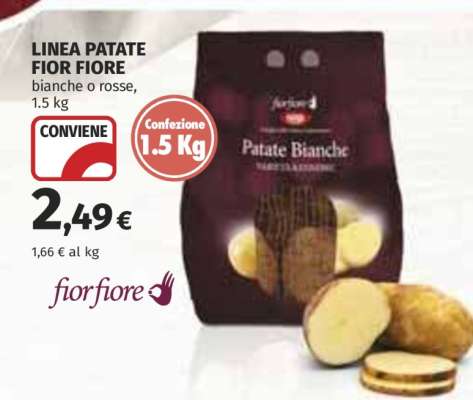 LINEA PATATE FIOR FIORE