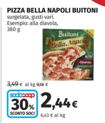 Pizza Bella Napoli Buitoni