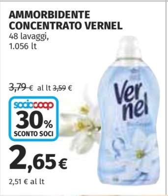 Ammorbidente Concentrato Vernel